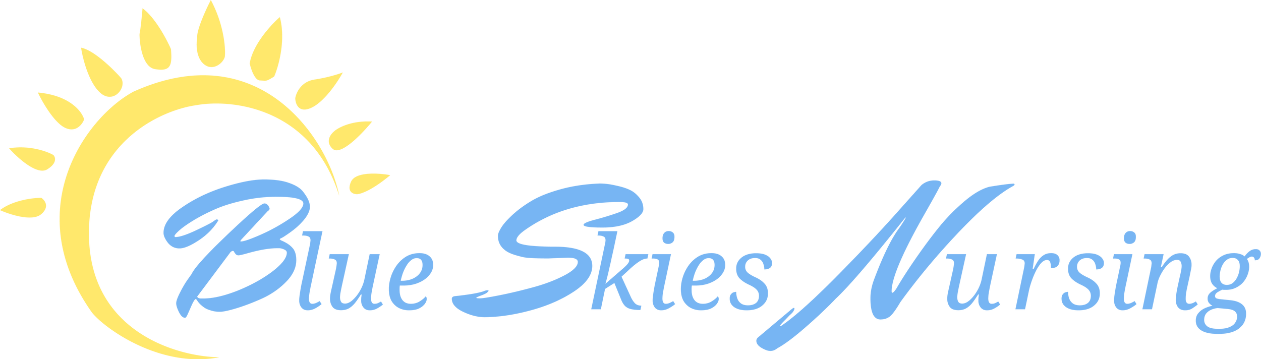 Blue Skies Nursing logo